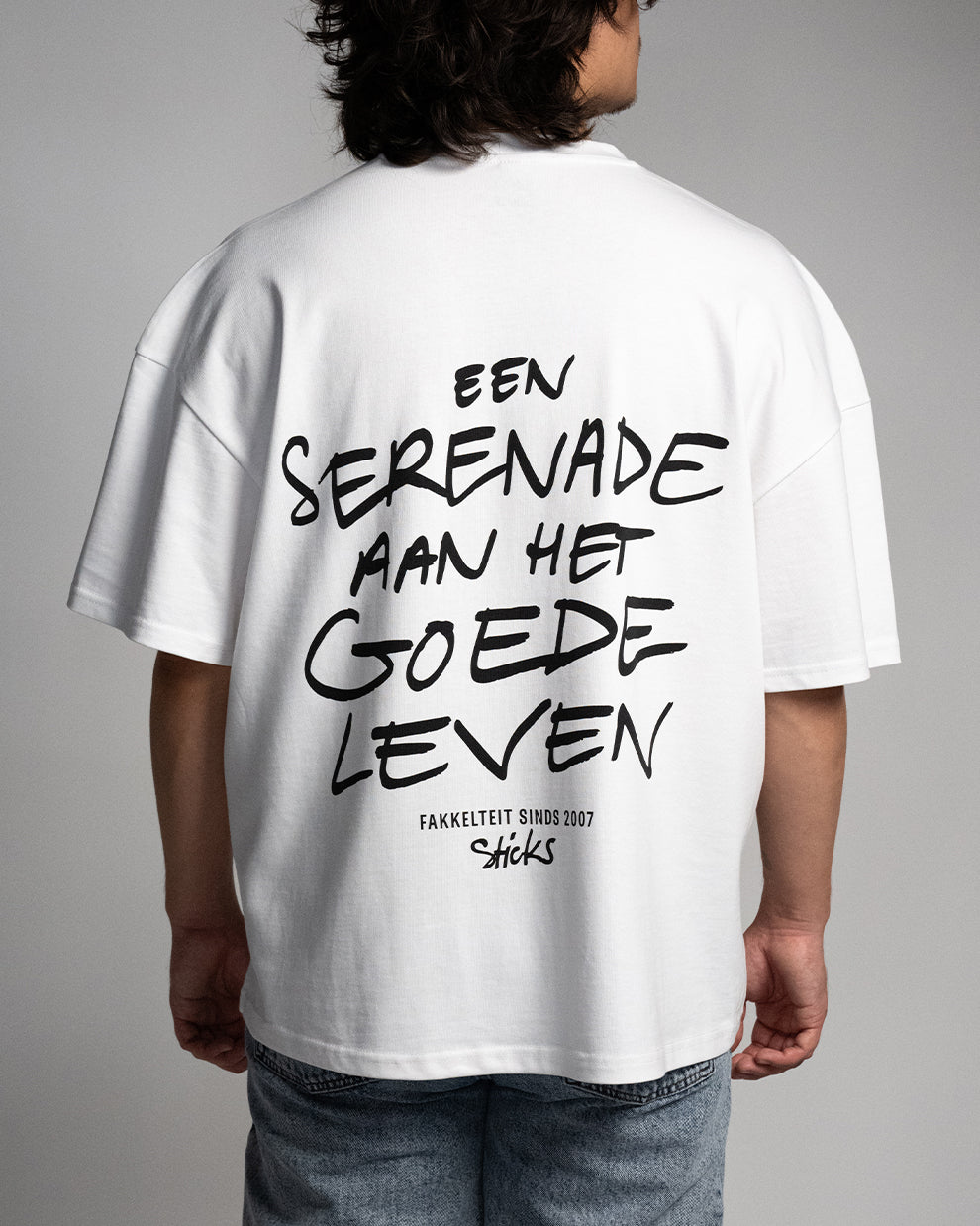 'Serenade" Tee - Wit